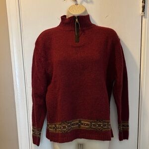 Vintage Pendleton Medium Shetland wool sweater 26-017-2